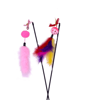 Varinha Guizo Com Pena